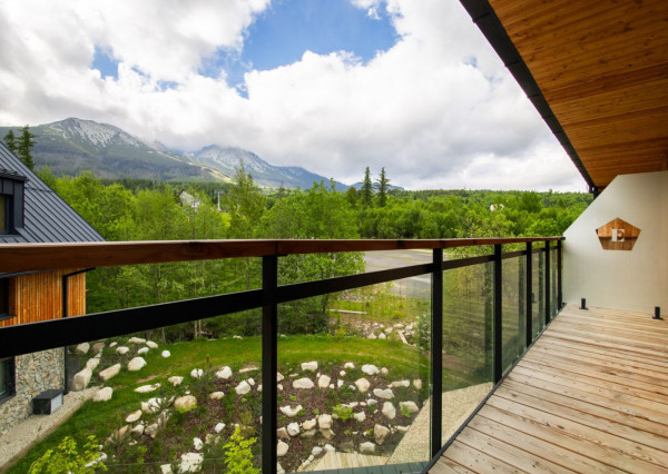 Exkluzívny  Apartmán v hotelovom komplexe s najlepším výhľadom priamo u lanovky - Apartmán Elements, Tatranská Lomnica - Vysoké Tatry