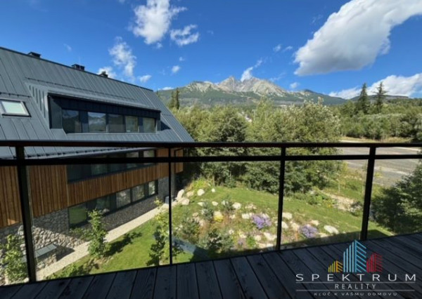 Exkluzívny  Apartmán v hotelovom komplexe s najlepším výhľadom priamo u lanovky - Apartmán Elements, Tatranská Lomnica - Vysoké Tatry