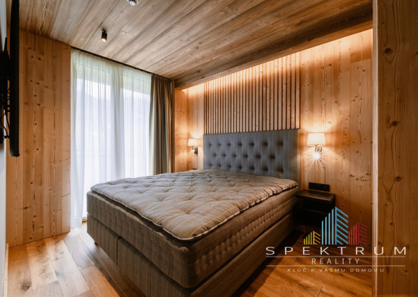 Exkluzívny  Apartmán v hotelovom komplexe s najlepším výhľadom priamo u lanovky - Apartmán Elements, Tatranská Lomnica - Vysoké Tatry