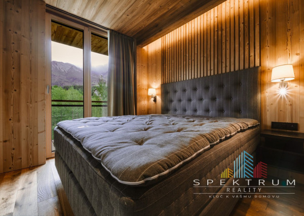 Exkluzívny  Apartmán v hotelovom komplexe s najlepším výhľadom priamo u lanovky - Apartmán Elements, Tatranská Lomnica - Vysoké Tatry