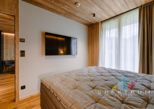 Exkluzívny  Apartmán v hotelovom komplexe s najlepším výhľadom priamo u lanovky - Apartmán Elements, Tatranská Lomnica - Vysoké Tatry