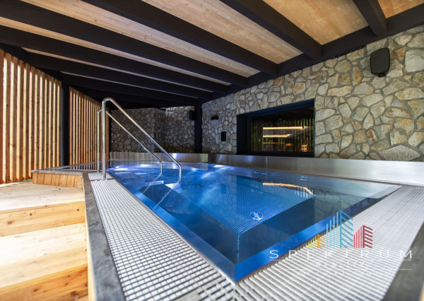 Exkluzívny  Apartmán v hotelovom komplexe s najlepším výhľadom priamo u lanovky - Apartmán Elements, Tatranská Lomnica - Vysoké Tatry