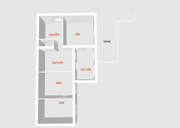Exkluzívne na predaj 3i RD Šípkov , poz. 587m2
