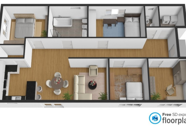 Na predaj 5-izbový rodinný dom v Moravanoch nad Váhom