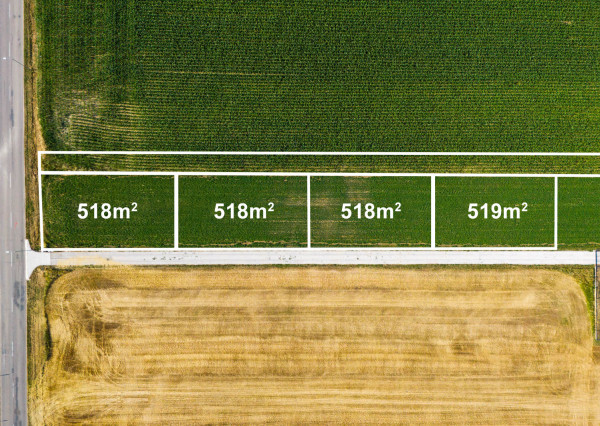 Na predaj pozemky určené na výstavbu rodinných domov v obci Sokolovce