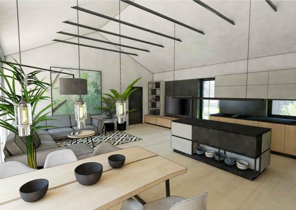 Na predaj moderný 4-izbový rodinný dom na slnečnom pozemku v Bielom Kostole