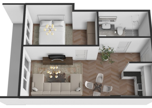 Na predaj moderný 2-izbový byt v novostavbe na Toryskej ulici