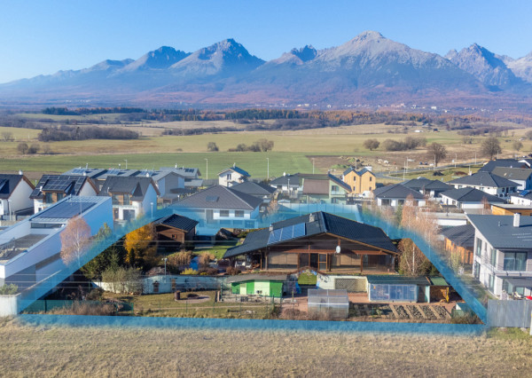 Na predaj dom snov–rodinné sídlo s jazierkom na kúpanie a panoramatickým výhľadom na Vysoké Tatry
