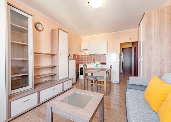 Na predaj čiastočne zariadená garsónka v Seredi