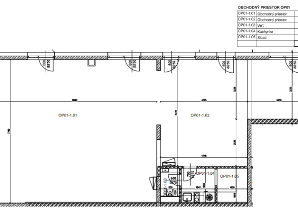 Na predaj nebytový priestor v Stupave na Cementárenskej ulici