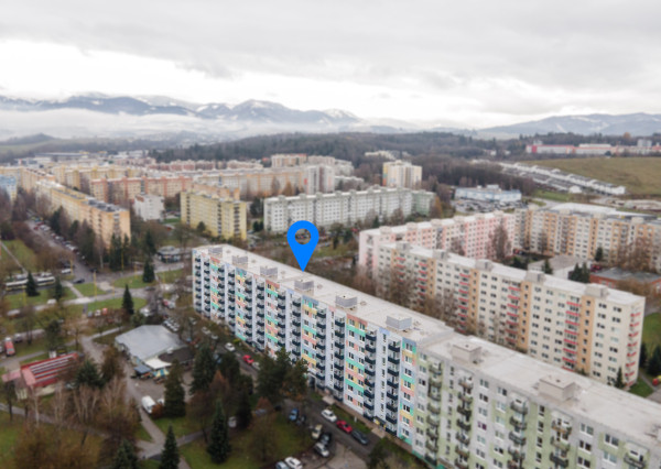 Na predaj 2-izbový byt s loggiou a balkónom v Žiline