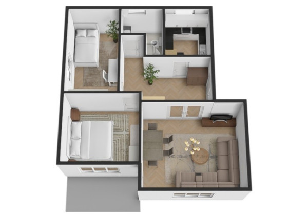 Na predaj 3-izbový byt v meste Martin - Jahodníky