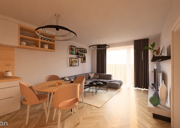 Na predaj skolaudovaný 3-izbový byt v novej rezidencii - Bývanie pri Mlyne