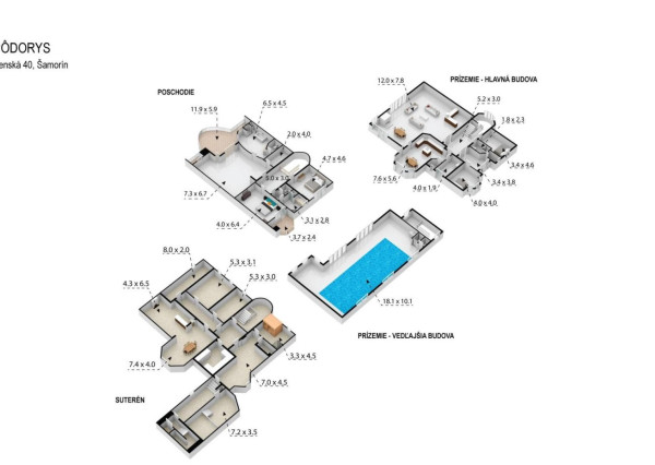 Na predaj 6-izbové rodinné sídlo v Šamoríne