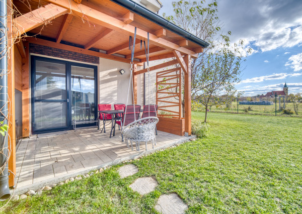 Na predaj príjemný 4-izbový byt so záhradou v Tomášove