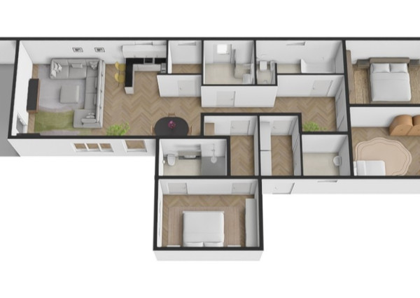 Na predaj 4-izbový rodinný dom v obci Gajary