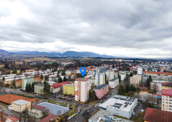 Na predaj 3-izbový byt v centre Martina