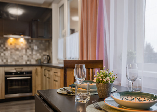 Na prenájom zariadený 1,5-izbový byt s loggiou v Košiciach