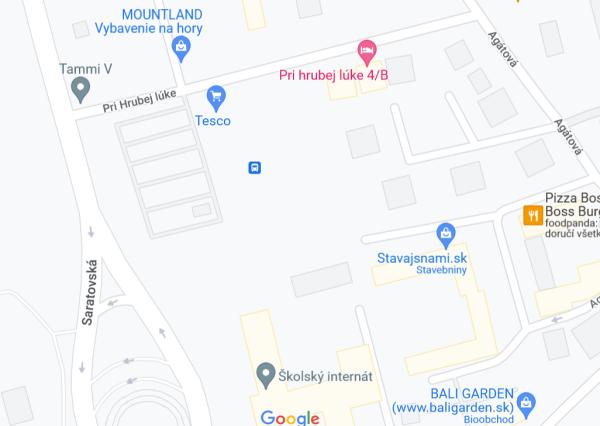 Na prenájom vonkajšie parkovacie státie v Dúbravke