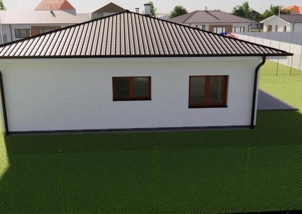 Na predaj 4-izbový rodinný dom TYP DOMU C  v obci Jelka