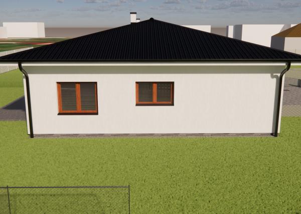 Na predaj 4-izbový rodinný dom TYP DOMU C  v obci Jelka