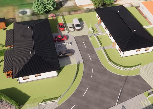 Na predaj 4-izbový rodinný dom TYP DOMU C  v obci Jelka