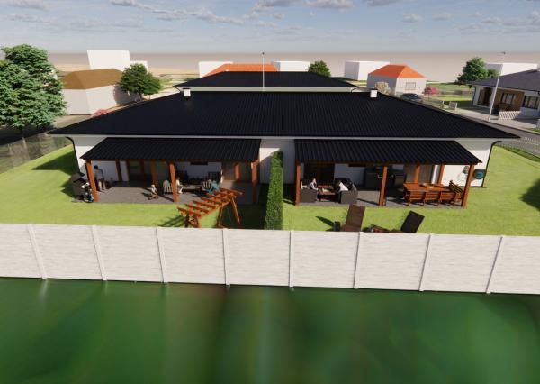 Na predaj 4-izbový rodinný dom TYP DOMU C  v obci Jelka