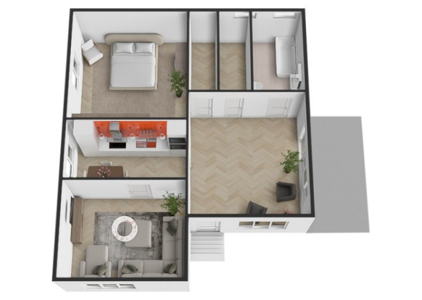 Na predaj rodinný dom v obci Rybany