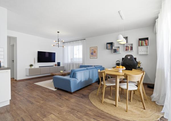 Na predaj 3-izbový byt so záhradou a garážou v Bielom Kostole