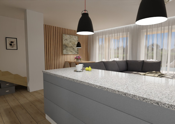 Na predaj novostavba v Lehniciach - časť trojdomu B