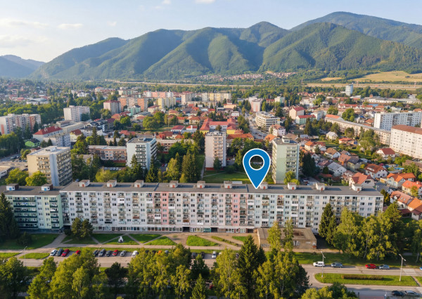 Na predaj veľkometrážny 3-izbový byt v Martine - Priekopa