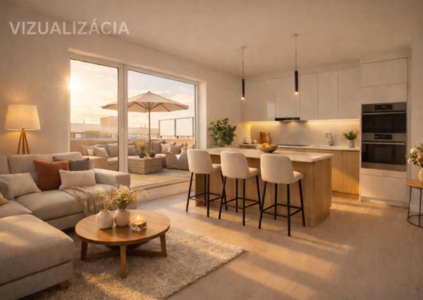 Na predaj 2-izbový byt s terasou v Bánovciach nad Bebravou