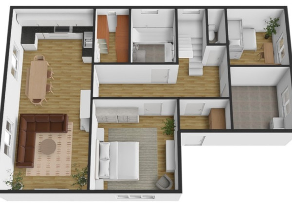 Rozostavaný dom na dokončenie podľa seba s veľkým pozemkom