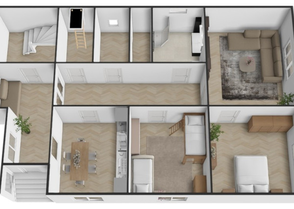 Na predaj rodinný dom vhodný na rekonštrukciu v obci Dežerice