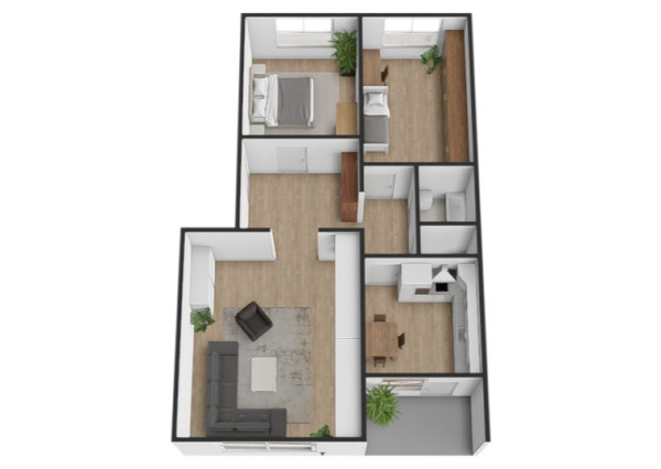 Na predaj 3-izbový byt s výhľadom na Bratislavský hrad