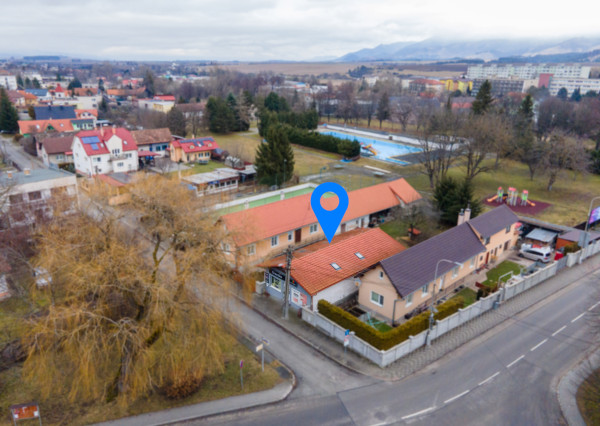 Na predaj polyfunkčný objekt s potenciálom na ubytovanie v srdci Turčianskych Teplíc