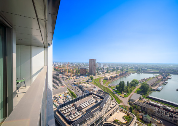 Na prenájom 2-izbový byt so šatníkom, Bratislava – Eurovea Tower