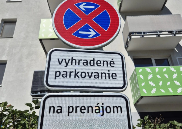 Na prenájom parkovacie státie pri komplexe Tammi 1, Dúbravka