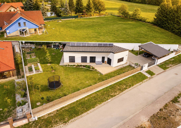 Na predaj moderný rodinný dom v obci Mokrá Lúka