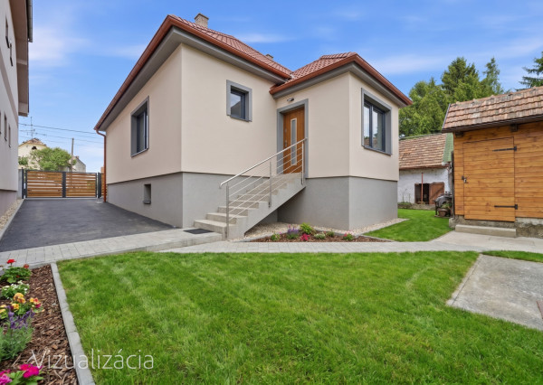 Na predaj 3-izbový tehlový dom s možnosťou nadstavby v Šamoríne