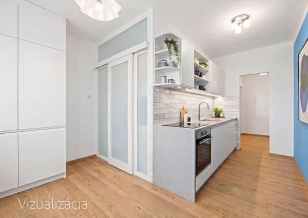 Investičná príležitosť vo Vrakuni – priestranný 2-izbový byt 64 m² s lodžiou na Čiližskej ulici