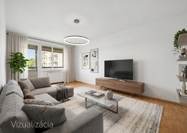 Investičná príležitosť vo Vrakuni – priestranný 2-izbový byt 64 m² s lodžiou na Čiližskej ulici