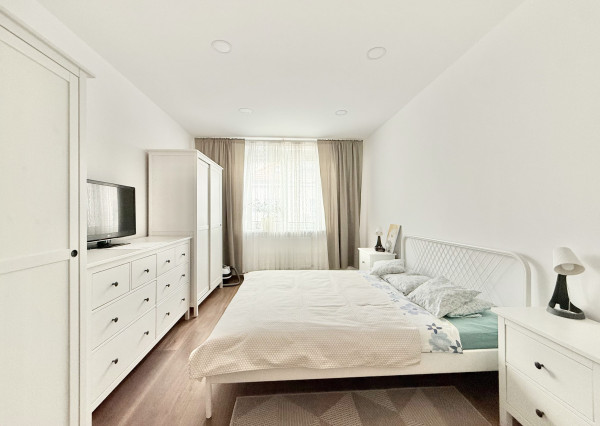 Štýlový 2-izbový byt 75 m² prerobený z 3i bytu, v projekte 500 bytov na Nivách