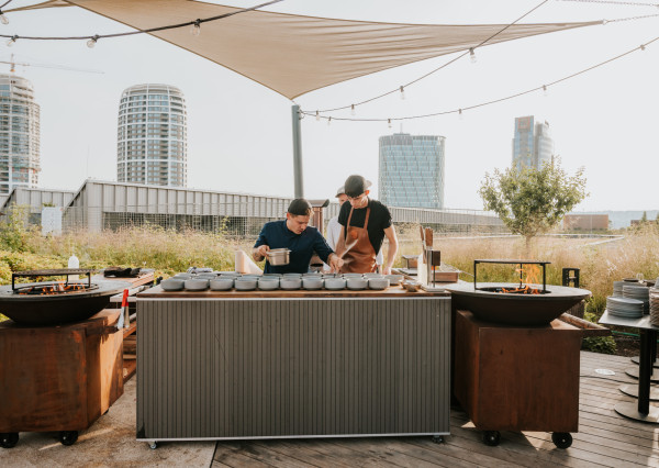 Na odstúpenie úspešná gastro prevádzka v OC Nivy, Bratislava