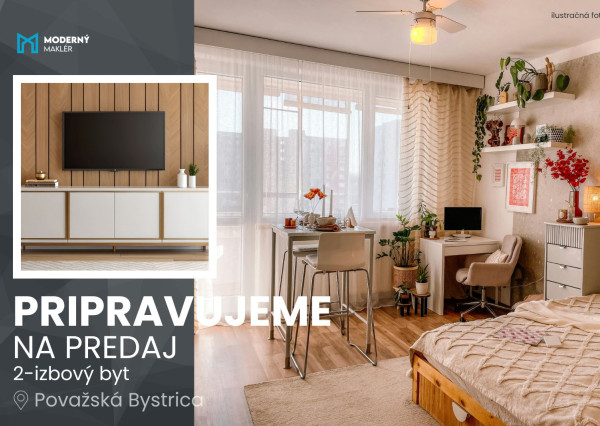 Pripravujeme do ponuky na predaj 2-izbový byt v Považskej Bystrici