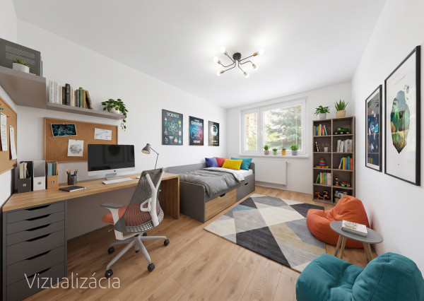 Na predaj 3-izbový byt s dvoma loggiami, BA - Karlova Ves