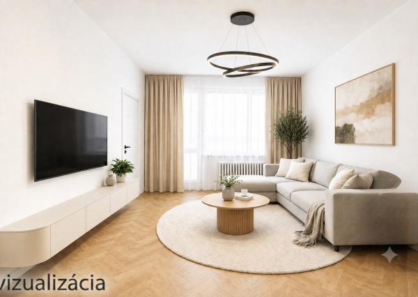 Na predaj 3-izbový byt vhodný na rekonštrukciu v centre Martina