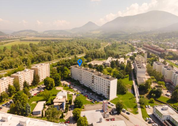 Na predaj 2-izbový byt s panoramatickým výhľadom | Možnosť 3 izieb v Považskej Bystrici