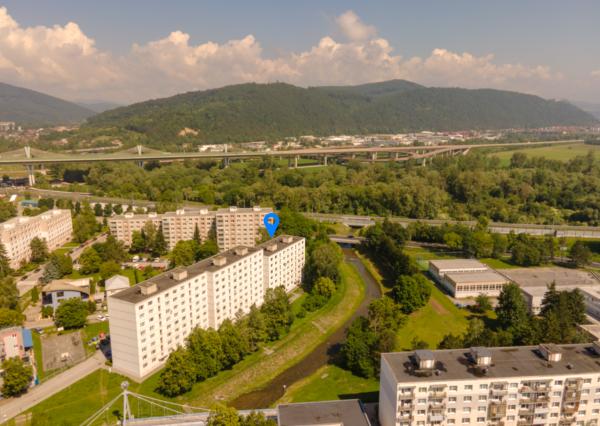 Na predaj 2-izbový byt s panoramatickým výhľadom | Možnosť 3 izieb v Považskej Bystrici