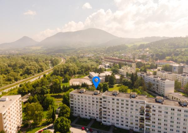 Na predaj 2-izbový byt s panoramatickým výhľadom | Možnosť 3 izieb v Považskej Bystrici
